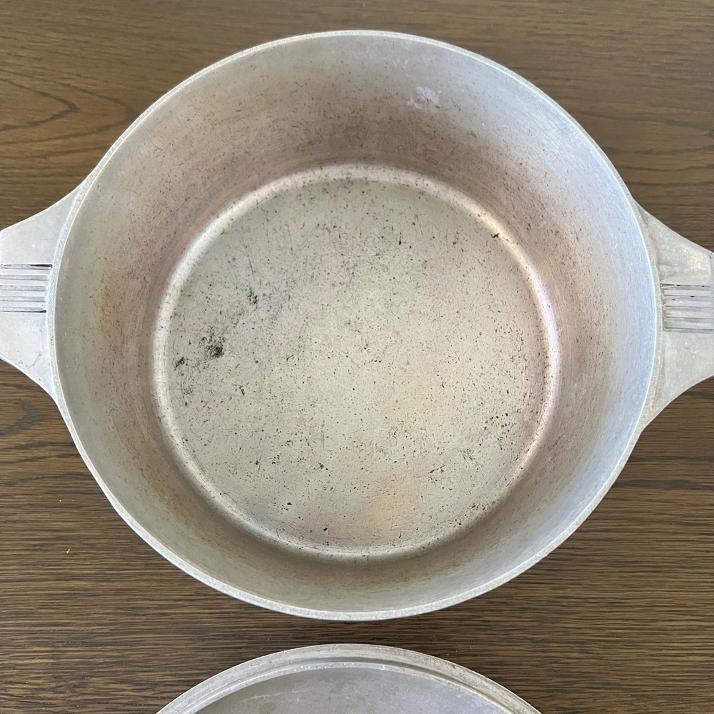 Wagner Ware Sidney -O- Magnalite 4248 Dutch Oven Cast Aluminum Pot with Lid 5 Qt - Picture 6 of 16